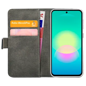 Mobilize PU-Leder Book Hülle Schwarz Samsung Galaxy A27 5G