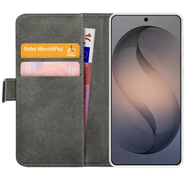 Mobilize PU-Leder Book Hülle Schwarz Samsung Galaxy S26