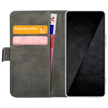 Mobilize PU-Leder Book Hülle Schwarz Sony Xperia 1 VIII