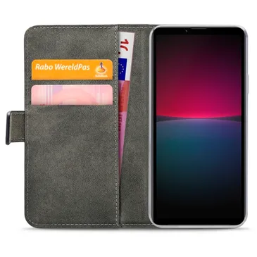 Mobilize PU-leder Book Case Schwarz Sony Xperia 10 IV
