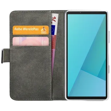 Mobilize PU-Leder Book Hülle Schwarz Sony Xperia 10 VII