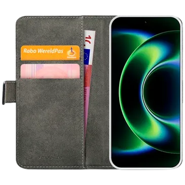 Mobilize PU-Leder Book Hülle Schwarz Xiaomi 17 Ultra