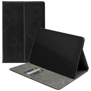 Mobilize Pu-Leder Premium Folio Book Hülle Schwarz Apple iPad Air 2024 11/2025 11