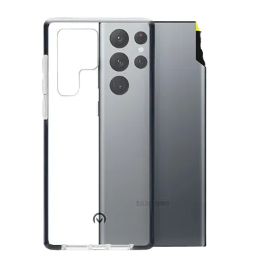 Mobilize Shatterproof TPU Back Cover Schwarz Samsung Galaxy S22 Ultra