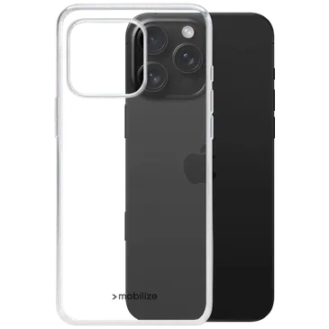 Mobilize TPU Back Cover Durchsichtig Apple iPhone 16 Pro Max