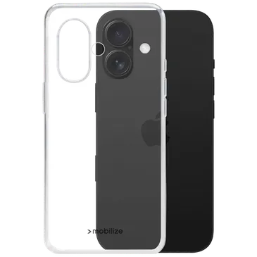 Mobilize TPU Back Cover Durchsichtig Apple iPhone 16