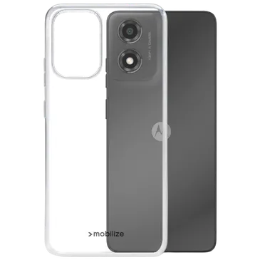 Mobilize TPU Back Cover Durchsichtig Motorola Moto E14