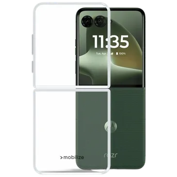 Mobilize TPU Back Cover Durchsichtig Motorola Razr 70 Plus