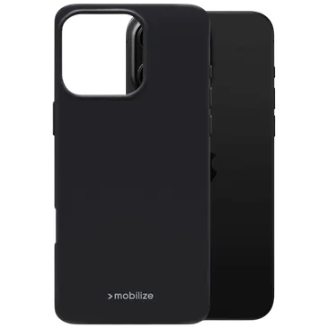 Mobilize TPU Back Cover Schwarz Apple iPhone 16 Pro Max