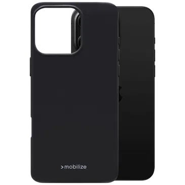 Mobilize TPU Back Cover Schwarz Apple iPhone 16 Pro