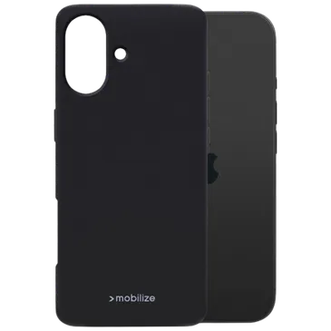 Mobilize TPU Back Cover Schwarz Apple iPhone 17