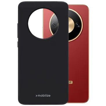 Mobilize TPU Back Cover Schwarz Honor Magic8 Lite