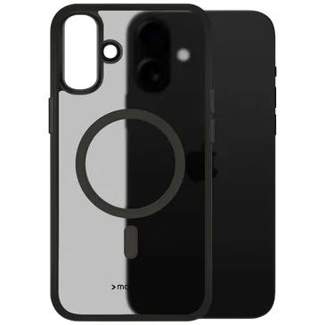 Mobilize TPU Back Cover Schwarz Magnetisch Schwarz Apple iPhone 16 Plus