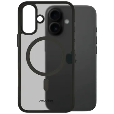 Mobilize TPU Back Cover Schwarz Magnetisch Schwarz Apple iPhone 16