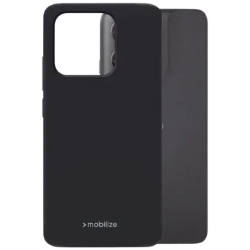 Mobilize TPU Back Cover Schwarz Motorola Moto G47