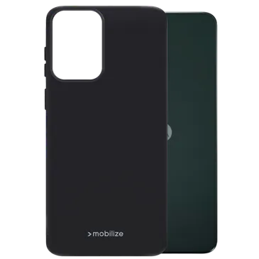 Mobilize TPU Back Cover Schwarz Motorola Moto G55 5G