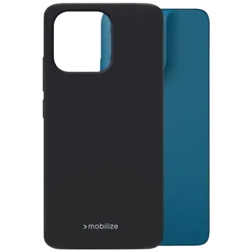 Mobilize TPU Back Cover Schwarz Motorola Moto G57