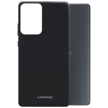 Mobilize TPU Back Cover Schwarz Motorola Moto G85