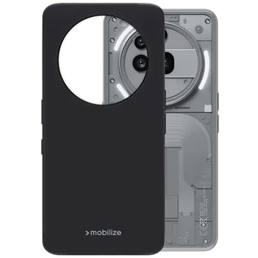 Mobilize TPU Back Cover Schwarz Nothing Phone (3a) Pro