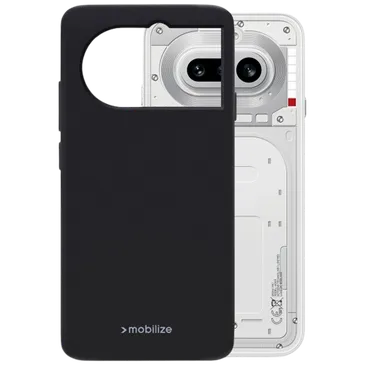 Mobilize TPU Back Cover Schwarz Nothing Phone (4a)