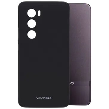 Mobilize TPU Back Cover Schwarz OPPO Reno12 Pro
