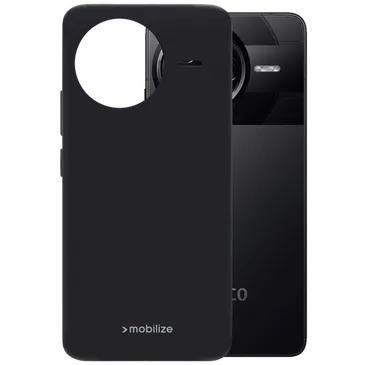 Mobilize TPU Back Cover Schwarz Poco F7 Pro