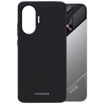 Mobilize TPU Back Cover Schwarz Poco F7