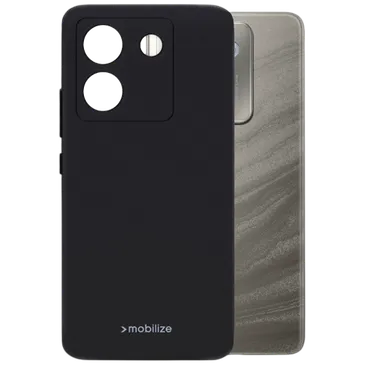 Mobilize TPU Back Cover Schwarz Poco M7 Pro