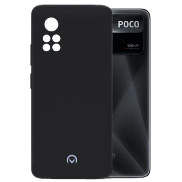 Mobilize TPU Back Cover Schwarz Poco X4 Pro