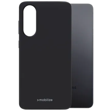 Mobilize TPU Back Cover Schwarz Samsung Galaxy S25 Edge