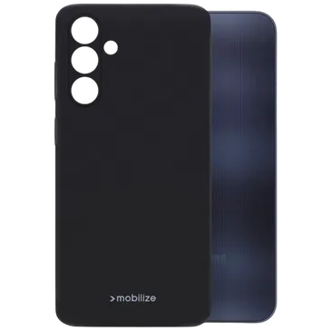 Mobilize TPU Back Cover Schwarz Samsung Galaxy S25 FE