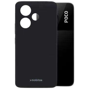 Mobilize TPU Back Cover Schwarz Xiaomi Redmi 13 4G/Poco M6