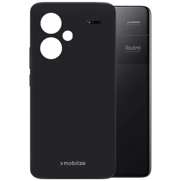 Mobilize TPU Back Cover Schwarz Xiaomi Redmi Note 13 Pro+ 5G