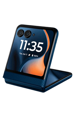 MOTOROLA razr 60s 256GB SIMフリー Motorola Razr 60 256GB Blau - Bestellen - Handyhelden.de