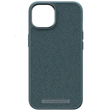 Njord Byelements Stof Back Cover Grau Apple iPhone 14