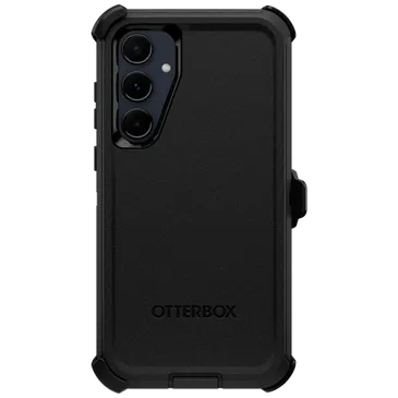 Otterbox Defender Kunststoff Back Cover Schwarz Samsung Galaxy A55 5G