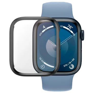 Panzerglass Gehärtetes Glass Edge To Edge Displayschutzfolie Apple Watch 7/8/9 41mm