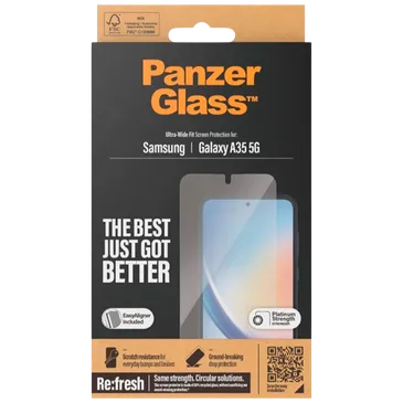 Panzerglass Gehärtetes Glass Edge To Edge Displayschutzfolie Samsung Galaxy A35