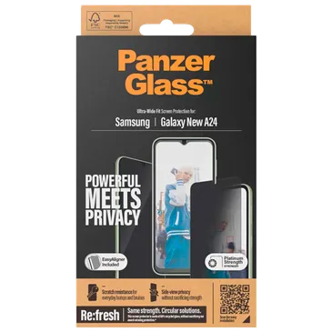 Panzerglass Gehärtetes Glass Privacy Displayschutzfolie Samsung Galaxy A25 5G