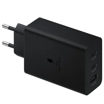 Samsung 3-USB Schnellladegerät 65W Schwarz