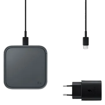 Samsung Ep-P2400 Kabelloses Ladegerät 15W Mit Adapter 25W Schwarz