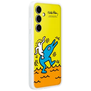 Samsung Flipsuit TPU Back Cover Gelb Samsung Galaxy S24 FE