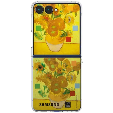 Samsung Flipsuit Van Gogh Blume Back Cover Samsung Galaxy Z Flip 7 