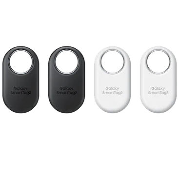 Samsung Galaxy SmartTag 2 Schwarz + Weiß 4-Pack