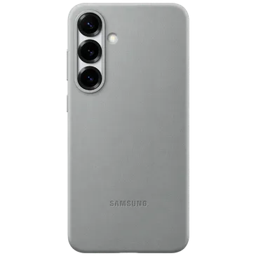 Samsung Kindsuit Pu-Leder Back Cover Grau Samsung Galaxy S25+