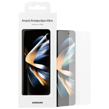 Samsung Kunststoff Clear Displayschutzfolie Samsung Galaxy Z Fold 4 2-Pack