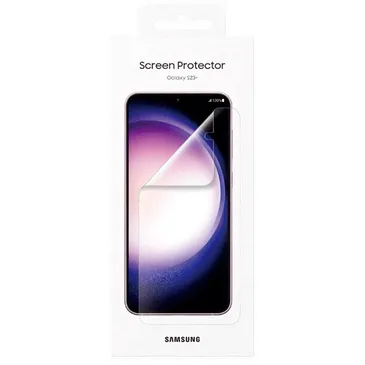Samsung Kunststoff Clear Displayschutzfolie Samsung Galaxy S23+ 2-Pack