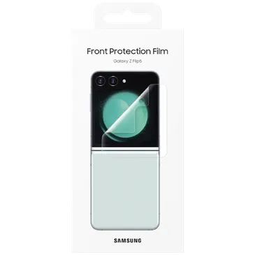 Samsung Kunststoff Clear Displayschutzfolie Samsung Galaxy Z Flip 5 2-Pack