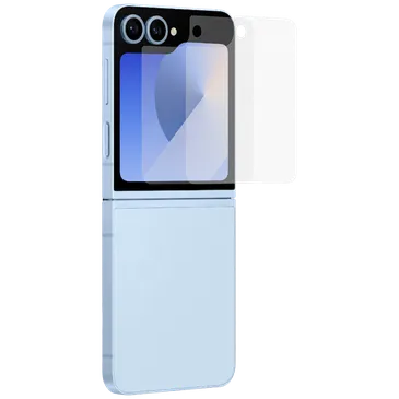 Samsung Kunststoff Clear Displayschutzfolie Samsung Galaxy Z Flip 6 2-Pack