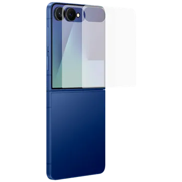 Samsung Plastic Displayschutzfolie Samsung Galaxy Z Flip 7 2-Pack